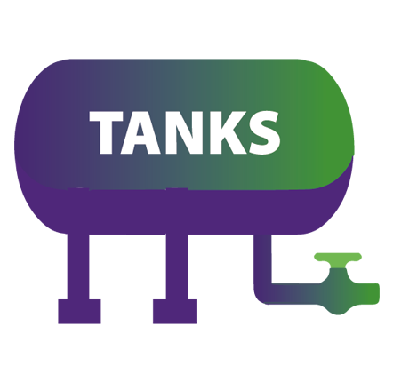 tanks and dispencers