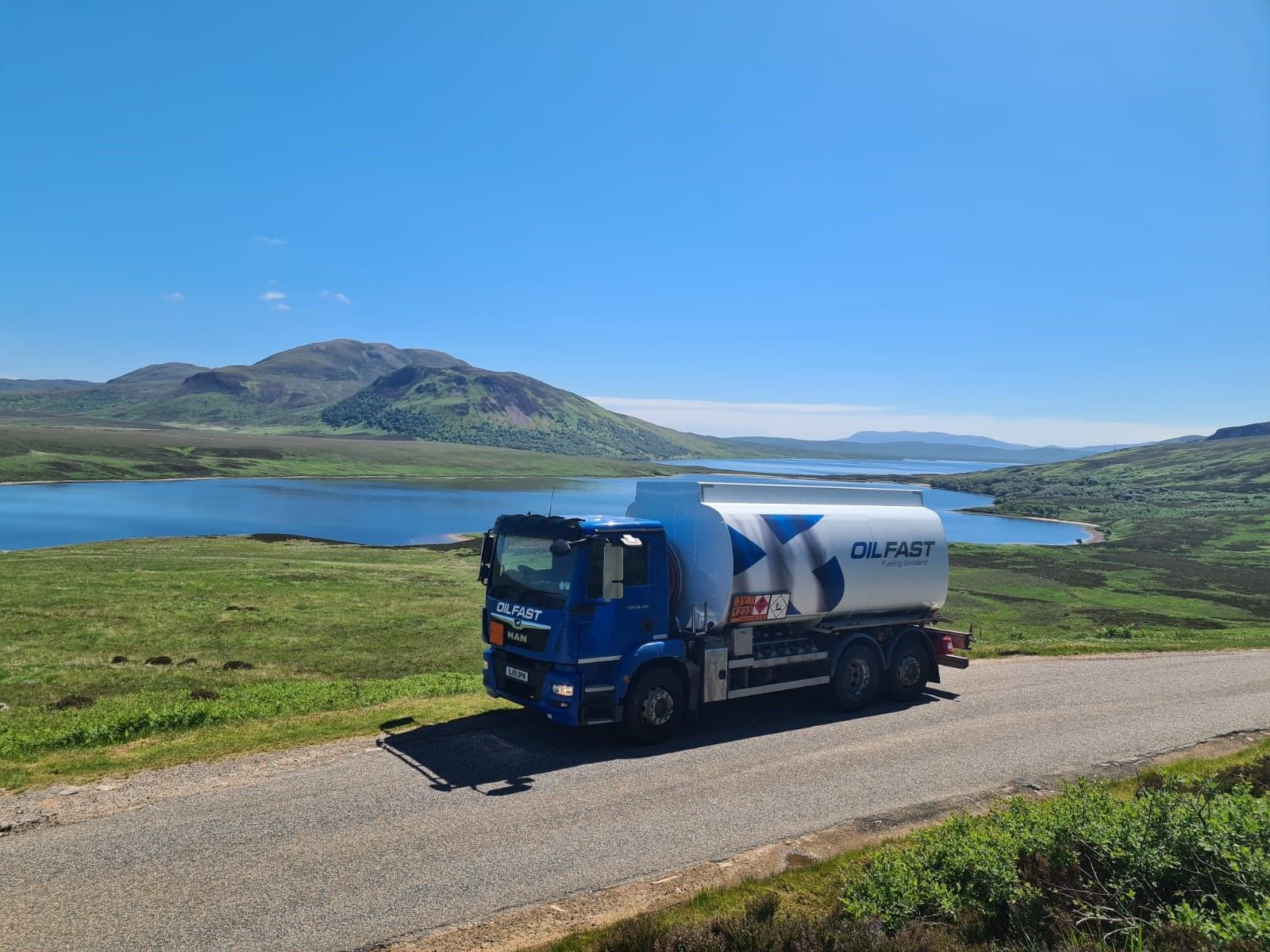 Oilfast heating oil tanker
