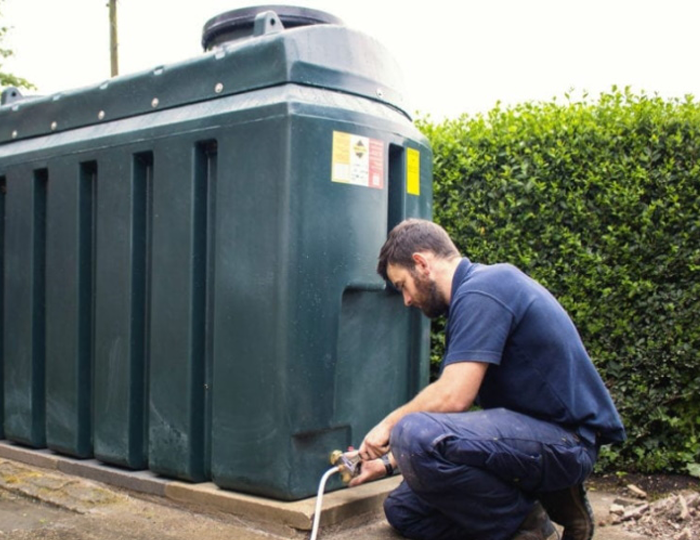 heating oil tank maintenance